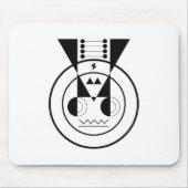 Ox Zodiac - Ushi Geometric Desk Accessoire Muismat (Voorkant)