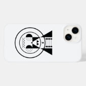Ox Zodiac - Ushi symbool in geometrische stijl Case-Mate iPhone Case (Achterkant (horizontaal))