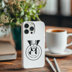 Ox Zodiac - Ushi symbool in geometrische stijl Case-Mate iPhone 14 Hoesje