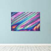 Oxaalzuurkristallen Canvas Afdruk (Insitu (Houten vloer))