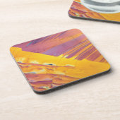 Oxaalzuurkristallen Drankjes Onderzetter (Linkerzijde)