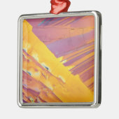 Oxaalzuurkristallen Metalen Ornament (Links)