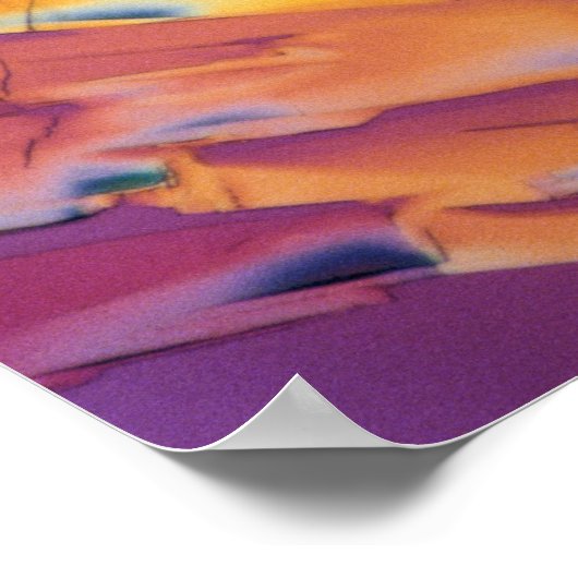 Oxaalzuurkristallen Poster (Hoek)