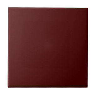Oxblood Red 4A0000 kleur, met optie om Afbeelding Tegeltje