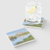 Oxbobend Stenen Onderzetter (Zijkant)