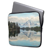 Oxboogbochtreflectie Laptop Sleeve (Voorkant Links)
