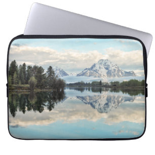 Oxboogbochtreflectie Laptop Sleeve