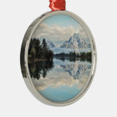 Oxboogbochtreflectie Metalen Ornament (Rechts)