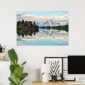 Oxboogbochtreflectie Poster (Thuiskantoor)