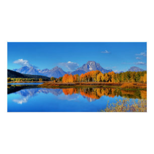 Oxbow Bend Sunrise Perfect Poster