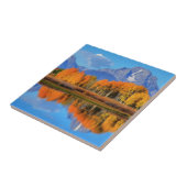 Oxbow Bend Sunrise Tegeltje (Zijkant)