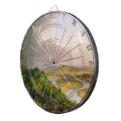 Oxbow rivier gezien vanuit Mount Holyoke, Massachu Dartbord (Voorkant Rechts)