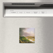 Oxbow rivier gezien vanuit Mount Holyoke, Massachu Magneet (Insitu (Vaatwasser))