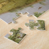 Oxbow Seen van Mount Holyoke, Massachusetts Legpuzzel (Zijkant)