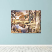 Oxenbridge Pond (1927-28) Canvas Afdruk (Insitu (Houten vloer))