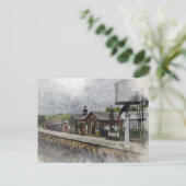 Oxenhope Railway Station Briefkaart (Staand voorkant)