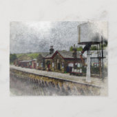Oxenhope Railway Station Briefkaart (Voorkant)