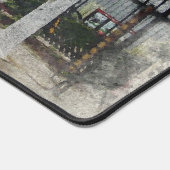 Oxenhope Railway Station Bureaumat (Hoek)