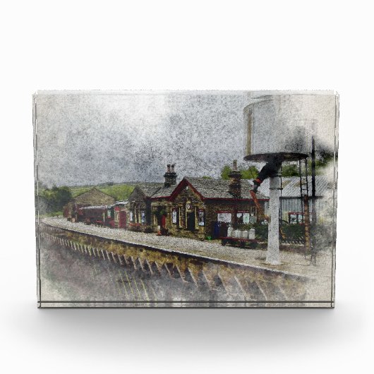 Oxenhope Railway Station Fotoblokken (Voorkant)