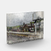 Oxenhope Railway Station Fotoblokken (Links)