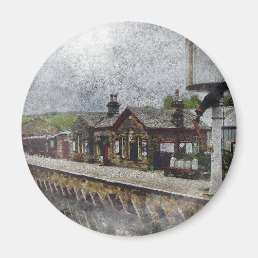 Oxenhope Railway Station Magneet (Voorkant)