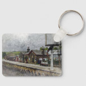 Oxenhope Railway Station Sleutelhanger (Voorkant)