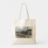 Oxenhope Railway Station Tote Bag (Achterkant)