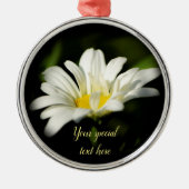 Oxeye Daisy Premier Round Ornament (Voorkant)