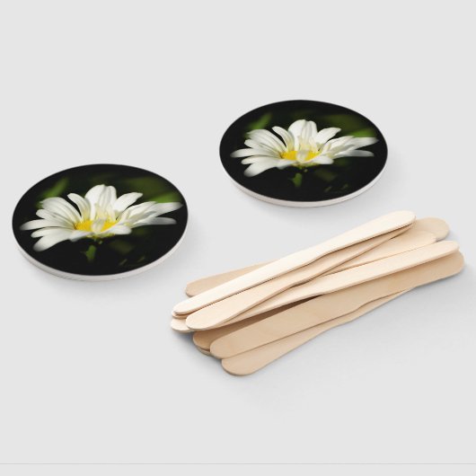 Oxeye Daisy Ronde Hand Event Fan Handwaaier (Niet-gemonteerd)