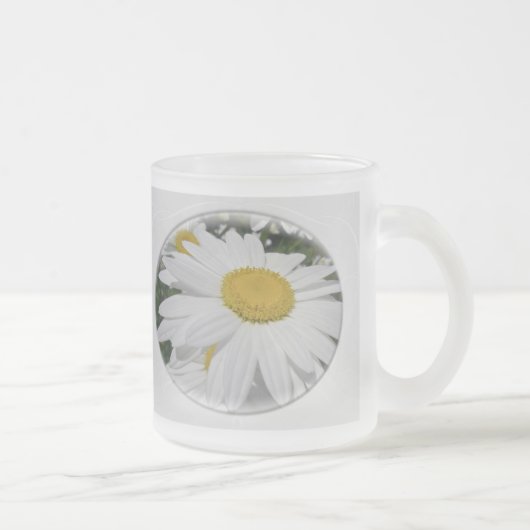 Oxeye Daisy Wildflower Matglas Koffiemok (Rechts)