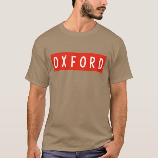 Oxford 1 t-shirt (Voorkant)