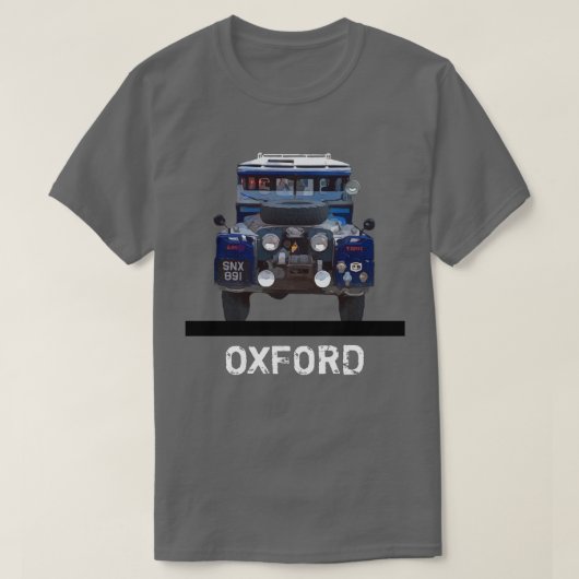 OXFORD 2-zijdig T-shirt (Design voorkant)