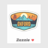 Oxford, Alabama Sticker (Vel)