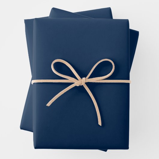 Oxford Blau Inpakpapier – Set van 3 Vellen (In situ)