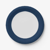 Oxford Blue Rim Custom Paper Bord (Voorkant)