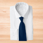 Oxford Blue Solid Color Stropdas<br><div class="desc">Oxford Blue Solid Color</div>