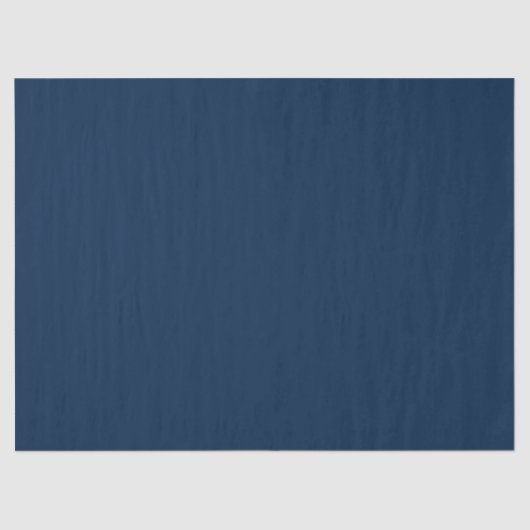 Oxford Blue Solid Color Tissuepapier (Voorkant)
