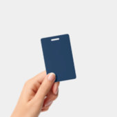Oxford Blue Verticale Event Badge – Aanpasbaar (Handheld)