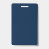 Oxford Blue Verticale Event Badge – Aanpasbaar (Achterkant)
