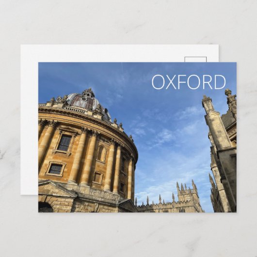 Oxford Briefkaart (Voorkant / Achterkant)