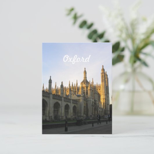 Oxford Briefkaart (Staand voorkant)