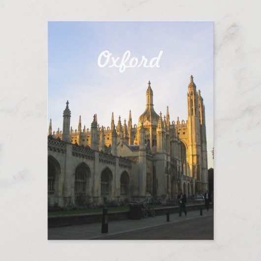 Oxford Briefkaart (Voorkant)