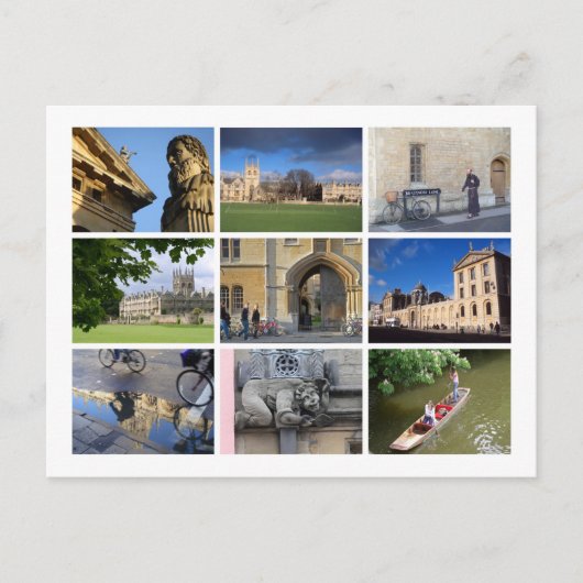 Oxford Briefkaart (Voorkant)