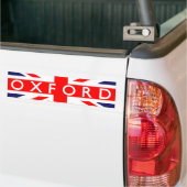 Oxford: Britse vlag Bumpersticker (Op Truck)