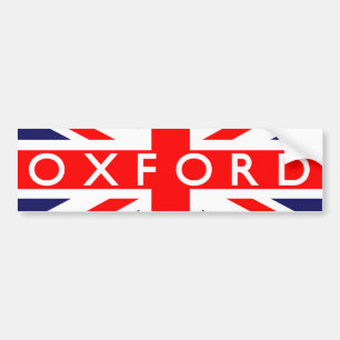 Oxford: Britse vlag Bumpersticker