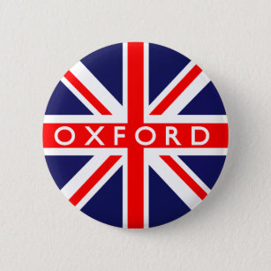 Oxford: Britse vlag Ronde Button 5,7 Cm
