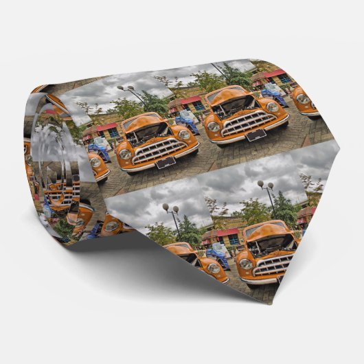 Oxford Car Stropdas (Opgerold)