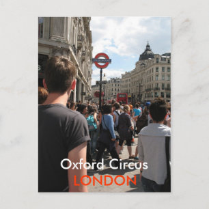 Oxford Circus London UK briefkaart