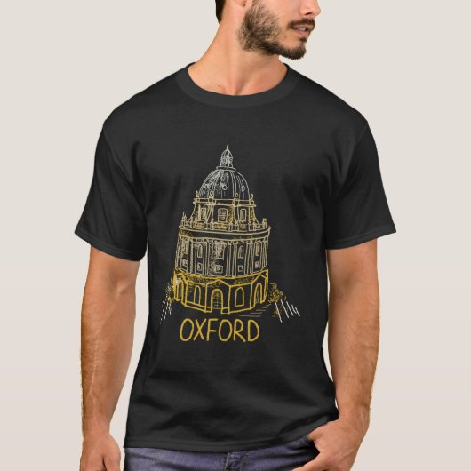 Oxford City England UK voor T-shirt (Voorkant)