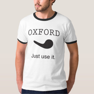Oxford Comma. Gebruik het gewoon. Ringer Shirt
